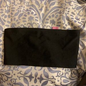 Black Bandeau Top